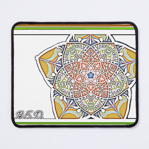 Item preview, Retro Golden Flower designed and sold by Shells Designs.
