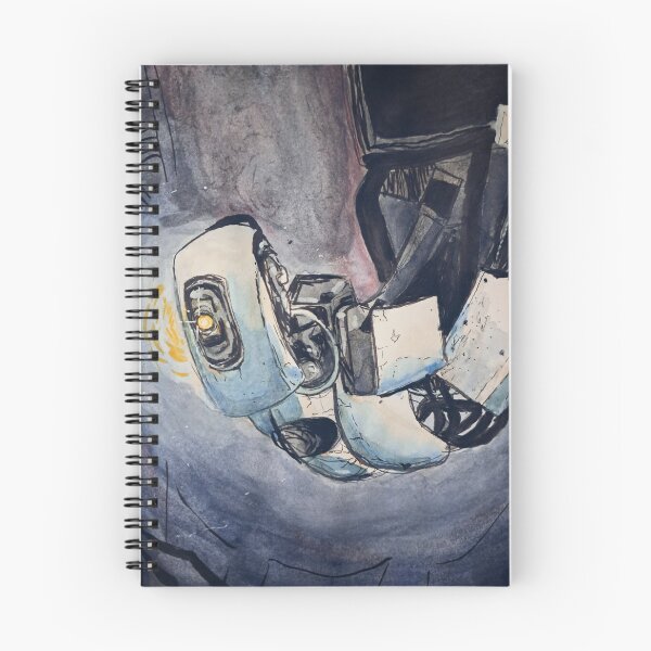 Item preview, Glados Watercolor Illustration (bg alt)  designed and sold by crystallinesoup.