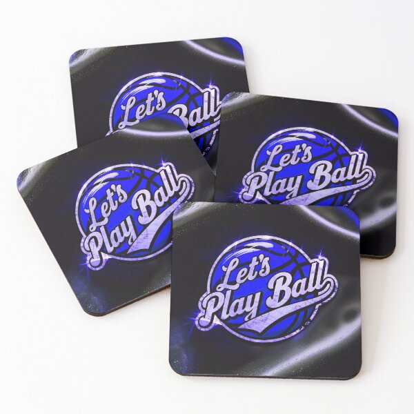 Item preview, Let's Play Ball Basketball Sports Quote designed and sold by TheArtOfPat.