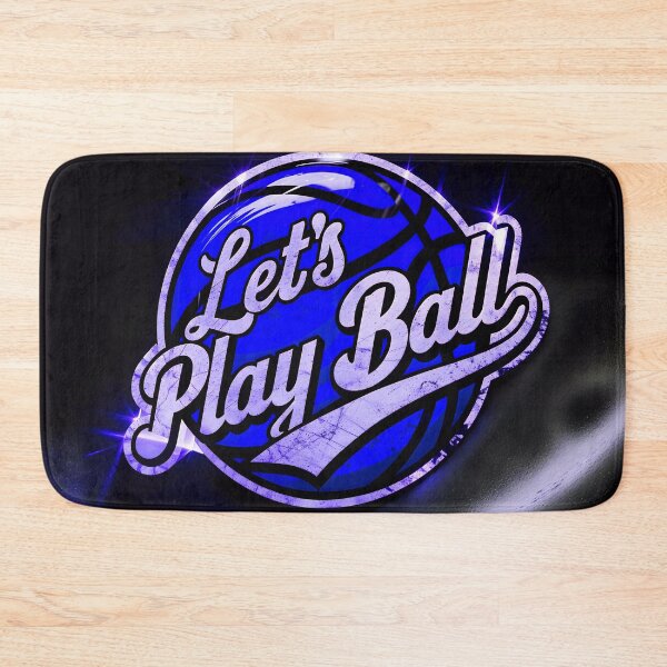 Item preview, Let's Play Ball Basketball Sports Quote designed and sold by TheArtOfPat.