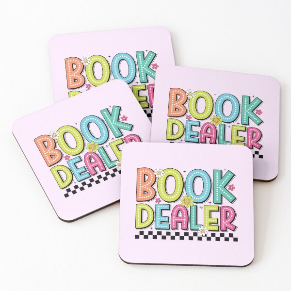 Item preview, Book Dealer Colorful Funny Bookish Saying designed and sold by BookWishEra.