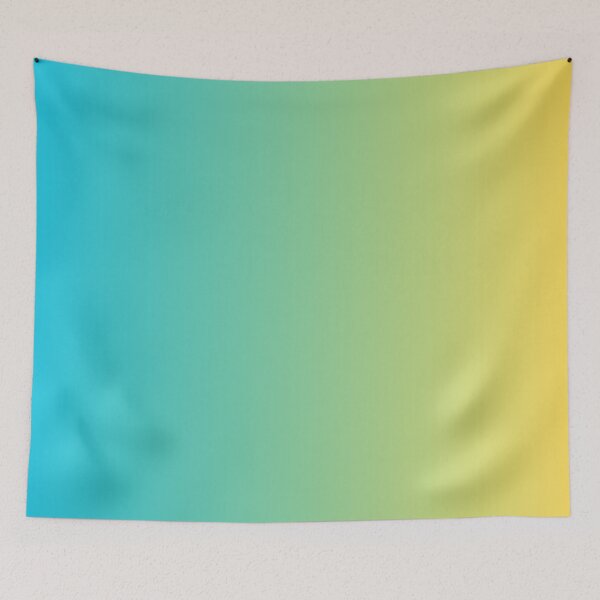 Item preview, Teal and Yellow Gradiant Minimalist Design designed and sold by Artbyminga.