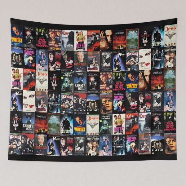 Item preview, VAMPIRES - VHS & DVD ARTWORK  designed and sold by FlapJackLarry.