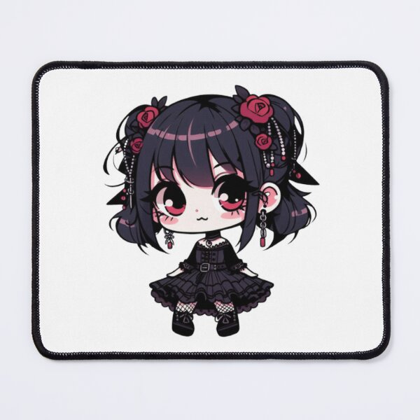 Item preview, Chibi: Goth Black Dress designed and sold by EmberlyDawn.