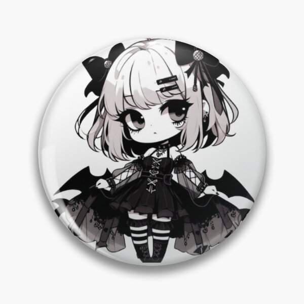 Item preview, Chibi: Goth Bat designed and sold by EmberlyDawn.