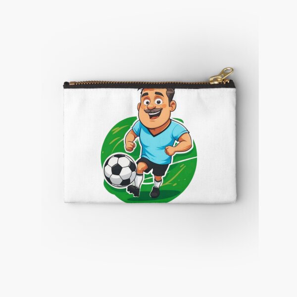 Item preview, Soccer Dad in Action Sticker designed and sold by minimalizy.