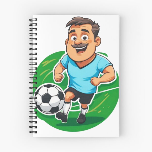 Item preview, Soccer Dad in Action Sticker designed and sold by minimalizy.