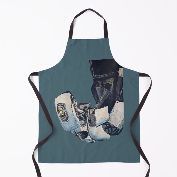 Item preview, Glados Watercolor Illustration (no bg alt) designed and sold by crystallinesoup.