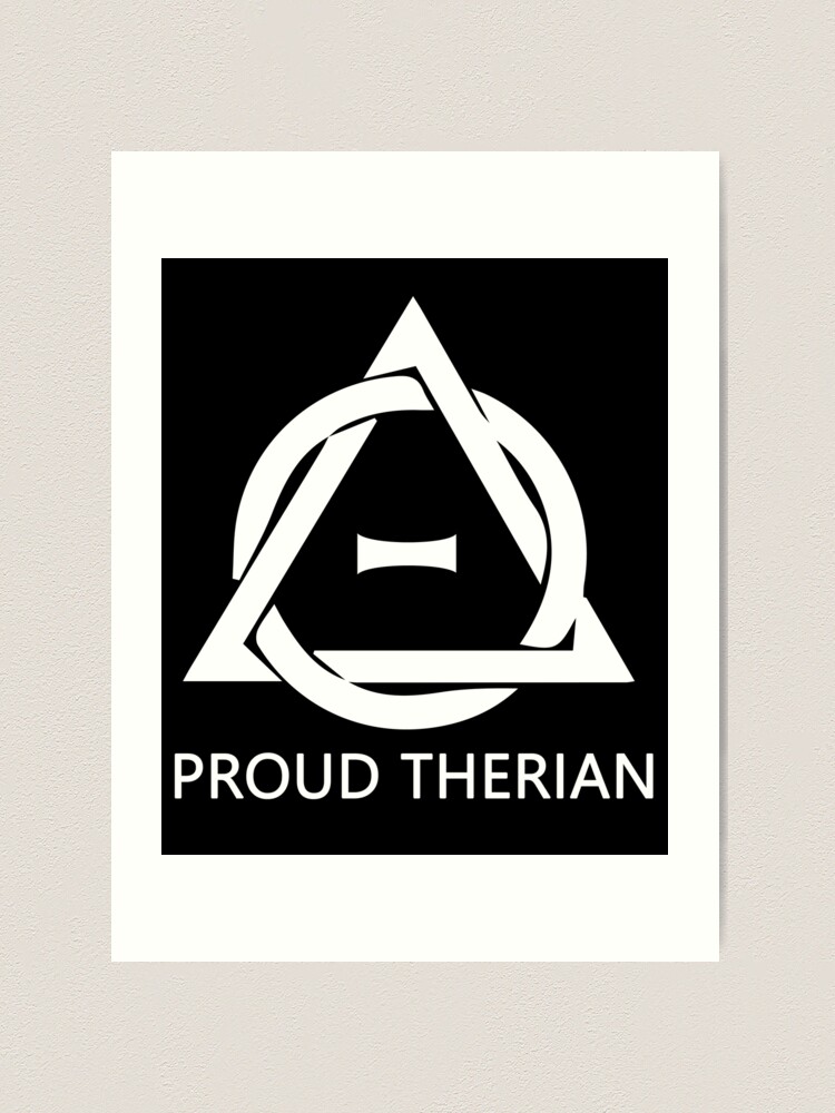 Theta-Delta Therian Symbol Therianthropy NATURE WOODS TREES GREEN