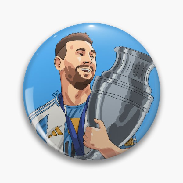 Item preview, Messi Copa America designed and sold by Sofía González Mozzi.