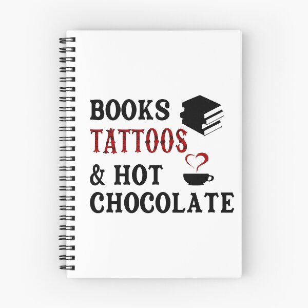 Item preview, Books, Tattoos, & Hot Chocolate designed and sold by BlayzenTurtle.