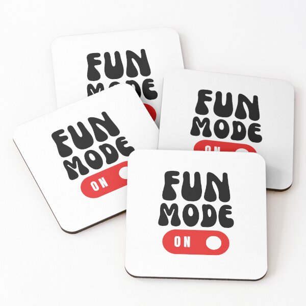 Item preview, FUN MODE ON Typography Design  designed and sold by Alburos  & Co..