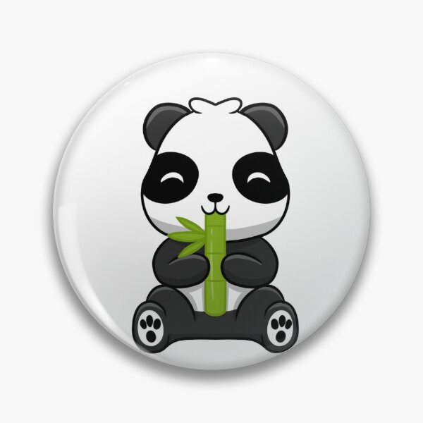 Item preview, Cute Black Panda designed and sold by CogsyShop.