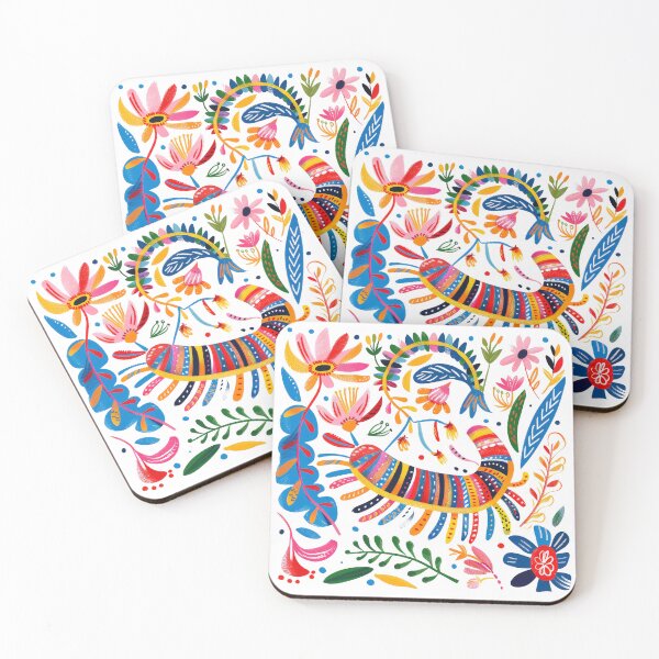Item preview, Colorful abstract floral illustration with vibrant patterns and whimsical shapes, perfect for creative designs and artistic projects. designed and sold by primtawan.