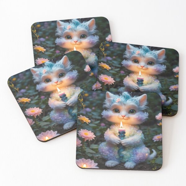 Item preview, Colored cat designed and sold by saly55887.
