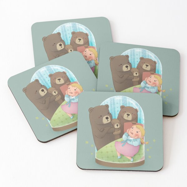 Item preview, Once Upon A Time: Goldilocks Illustration Art designed and sold by Kyut-Yum.