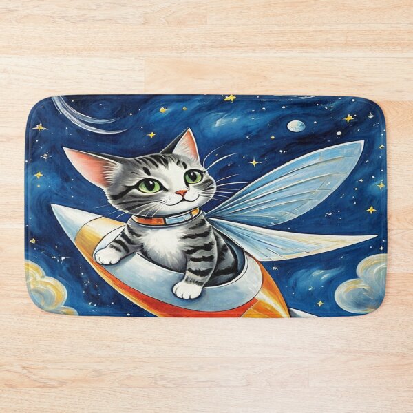 Item preview, cat in space designed and sold by saly55887.