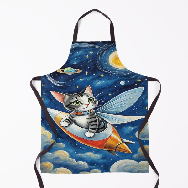 Item preview, cat in space designed and sold by saly55887.