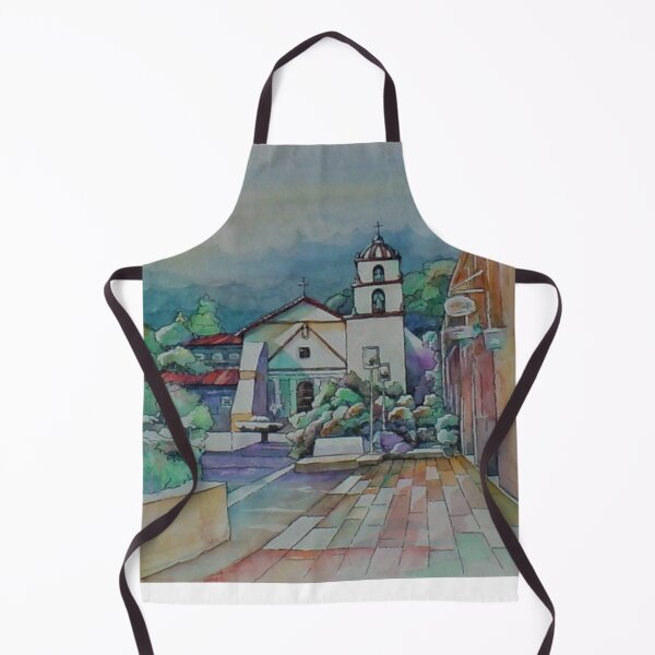 Item preview, Buenaventura Mission front distance designed and sold by Gerardo Segismundo.