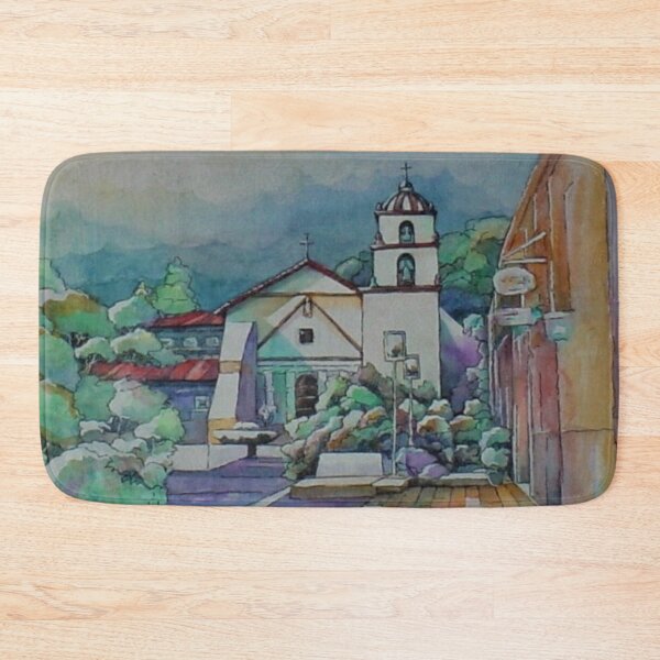 Item preview, Buenaventura Mission front distance designed and sold by Gerardo Segismundo.