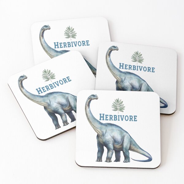 Item preview, Herbivore dinosaur design blue, brachiosaurus designed and sold by Inktown.