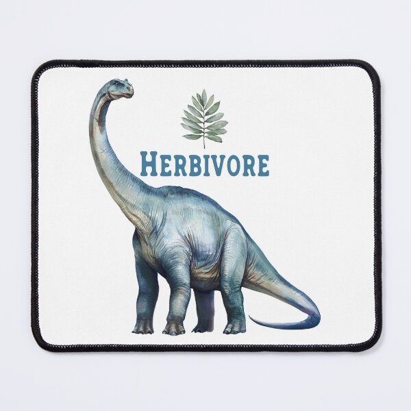Item preview, Herbivore dinosaur design blue, brachiosaurus designed and sold by Inktown.