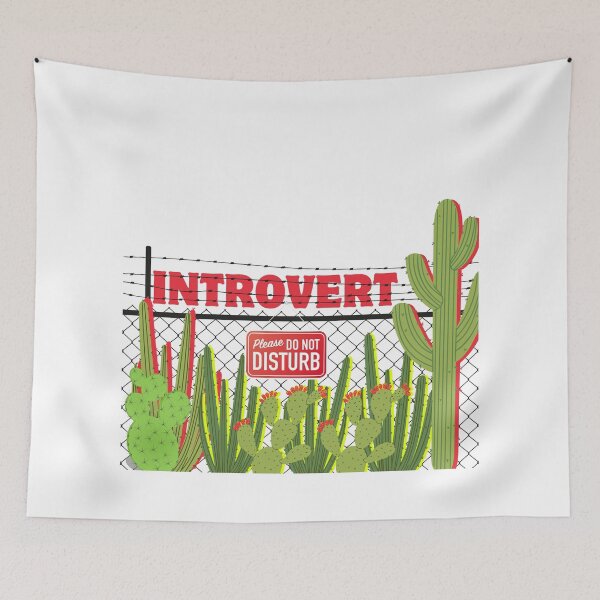 Item preview, INTROVERT PLEASE DO NOT DISTURB designed and sold by annmariek2018.