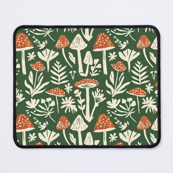 Item preview, Red Mushrooms Cute Nature designed and sold by trajeado14.