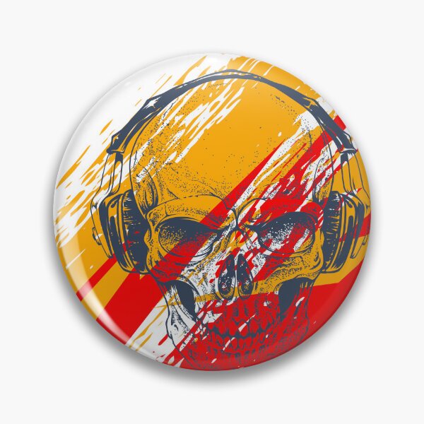 Item preview, Skull with thunder coler designed and sold by KarazuStudio.