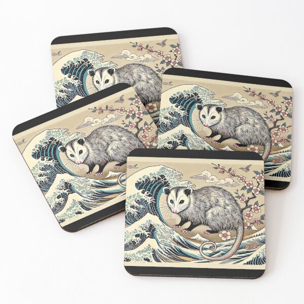 Item preview, Japanese Opossum designed and sold by OlivDesignsCo.