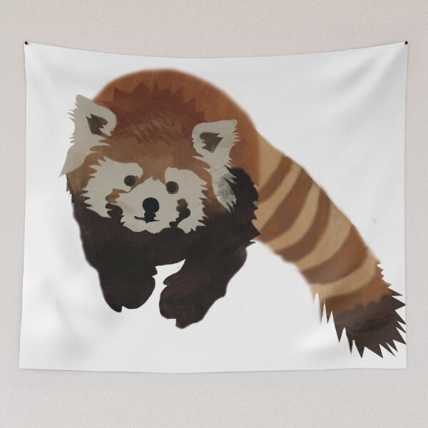 Item preview, Red Panda Crawling designed and sold by calliew1217.