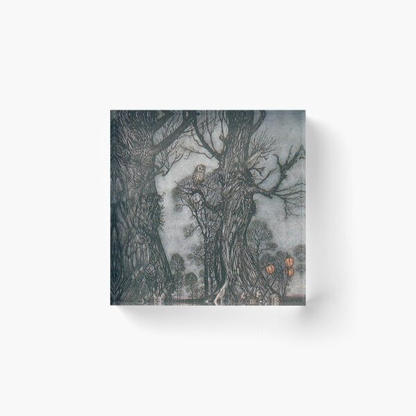 Item preview, Pumpkin Lanterns - Arthur Rackham  designed and sold by forgottenbeauty.