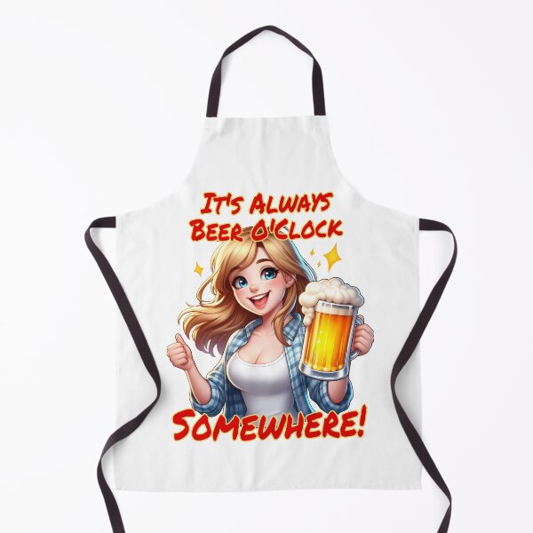 Item preview, It's always beer o'clock, somewhere! designed and sold by Black Sands Art.