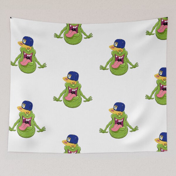 Item preview, Slimer the West Coast Eagles Fan designed and sold by Fake Heston’s Scribble Emporium.