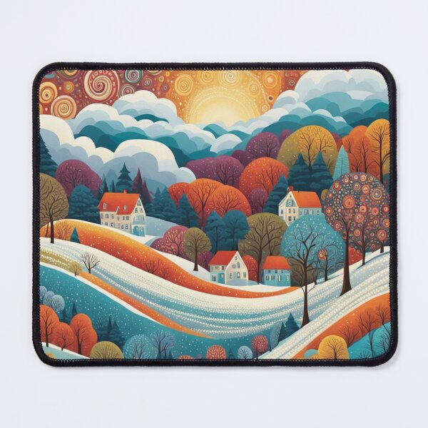 Item preview, Painting of colorful trees designed and sold by saly55887.