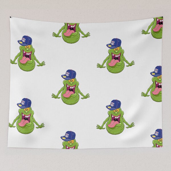 Item preview, Slimer the Western Bulldogs Fan designed and sold by Fake Heston’s Scribble Emporium.