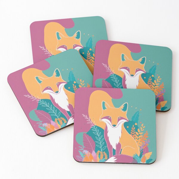 Artikelvorschau, Süßer Fuchs. Entzückender Fuchs, Aquarellfuchs, Fuchszeichnung, Blumenfuchs, Fuchsbild entworfen und verkauft von FoxVibes.