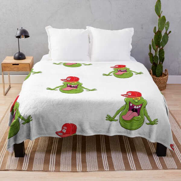 Item preview, Slimer the Sydney Swans Fan designed and sold by Fake Heston’s Scribble Emporium.