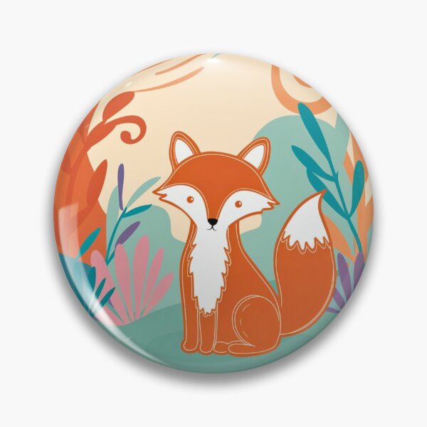 Artikelvorschau, Süßer Fuchs. Entzückender Fuchs, Aquarellfuchs, Fuchszeichnung, Blumenfuchs, Fuchsbild entworfen und verkauft von FoxVibes.