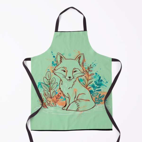 Artikelvorschau, Süßer Fuchs. Entzückender Fuchs, Aquarellfuchs, Fuchszeichnung, Blumenfuchs, Fuchsbild entworfen und verkauft von FoxVibes.