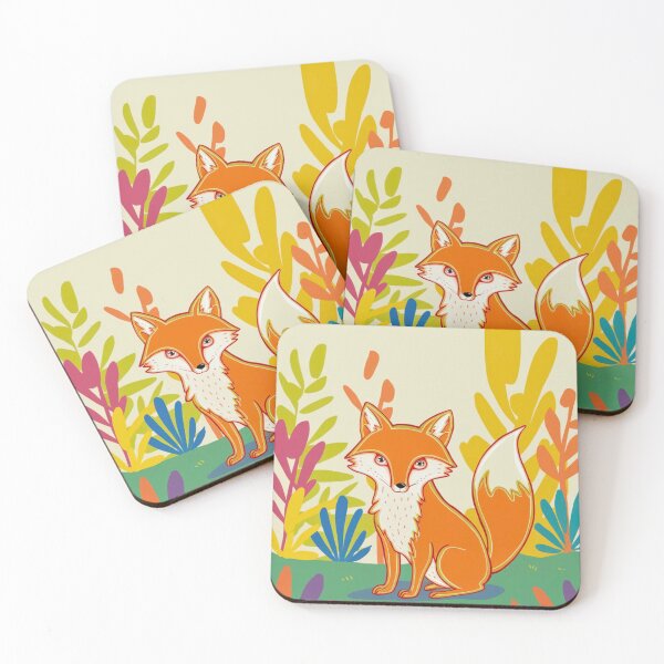 Artikelvorschau, Süßer Fuchs. Entzückender Fuchs, Aquarellfuchs, Fuchszeichnung, Blumenfuchs, Fuchsbild entworfen und verkauft von FoxVibes.