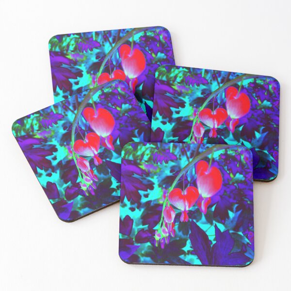 Item preview, Red Heart Flowers in Atomic designed and sold by Robyn Eggs Art.