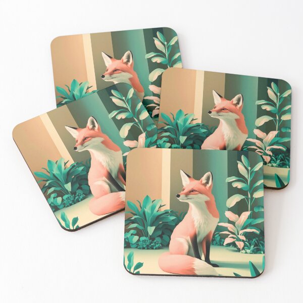 Artikelvorschau, Süßer Fuchs. Entzückender Fuchs, Aquarellfuchs, Fuchszeichnung, Blumenfuchs, Fuchsbild entworfen und verkauft von FoxVibes.