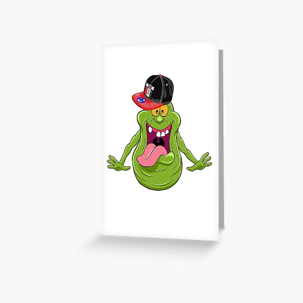 Item preview, Slimer the St Kilda Saints Fan designed and sold by Fake Heston’s Scribble Emporium.