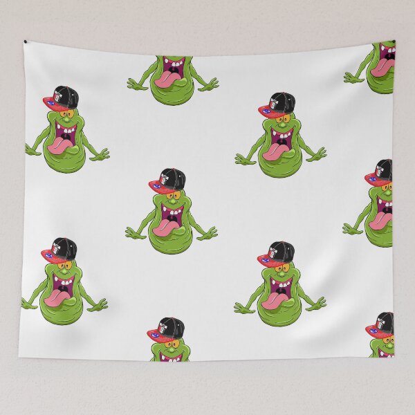 Item preview, Slimer the St Kilda Saints Fan designed and sold by Fake Heston’s Scribble Emporium.