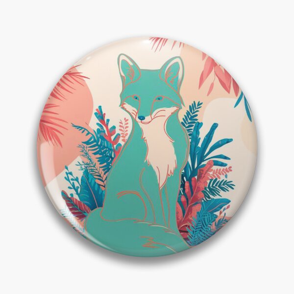 Artikelvorschau, Süßer Fuchs. Entzückender Fuchs, Aquarellfuchs, Fuchszeichnung, Blumenfuchs, Fuchsbild entworfen und verkauft von FoxVibes.