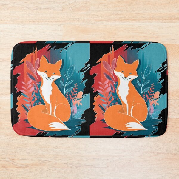 Artikelvorschau, Süßer Fuchs. Entzückender Fuchs, Aquarellfuchs, Fuchszeichnung, Blumenfuchs, Fuchsbild entworfen und verkauft von FoxVibes.