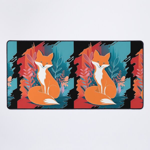 Item preview, Cute Fox. Adorable fox, watercolor fox, fox drawing, floral fox, fox image designed and sold by FoxVibes.