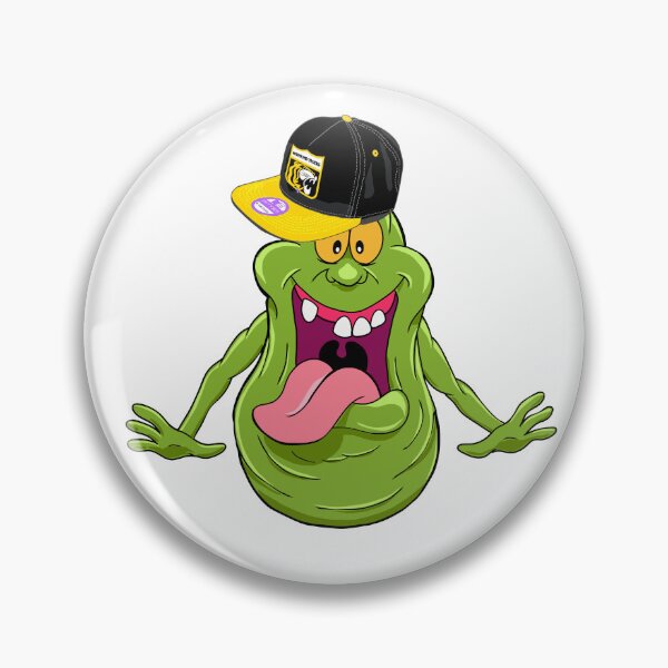 Item preview, Slimer the Richmond Tigers Fan designed and sold by Fake Heston’s Scribble Emporium.