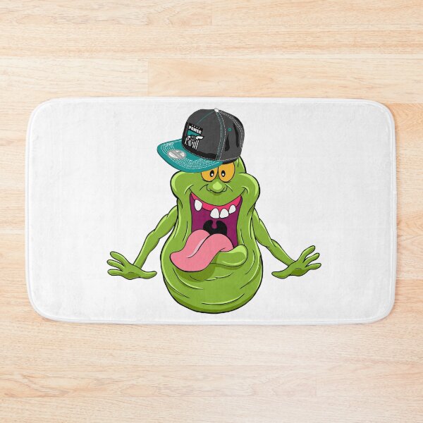 Item preview, Slimer the Port Adelaide Power Fan designed and sold by Fake Heston’s Scribble Emporium.